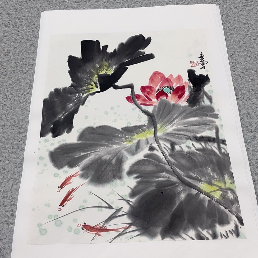 国画1.4平尺国画作品