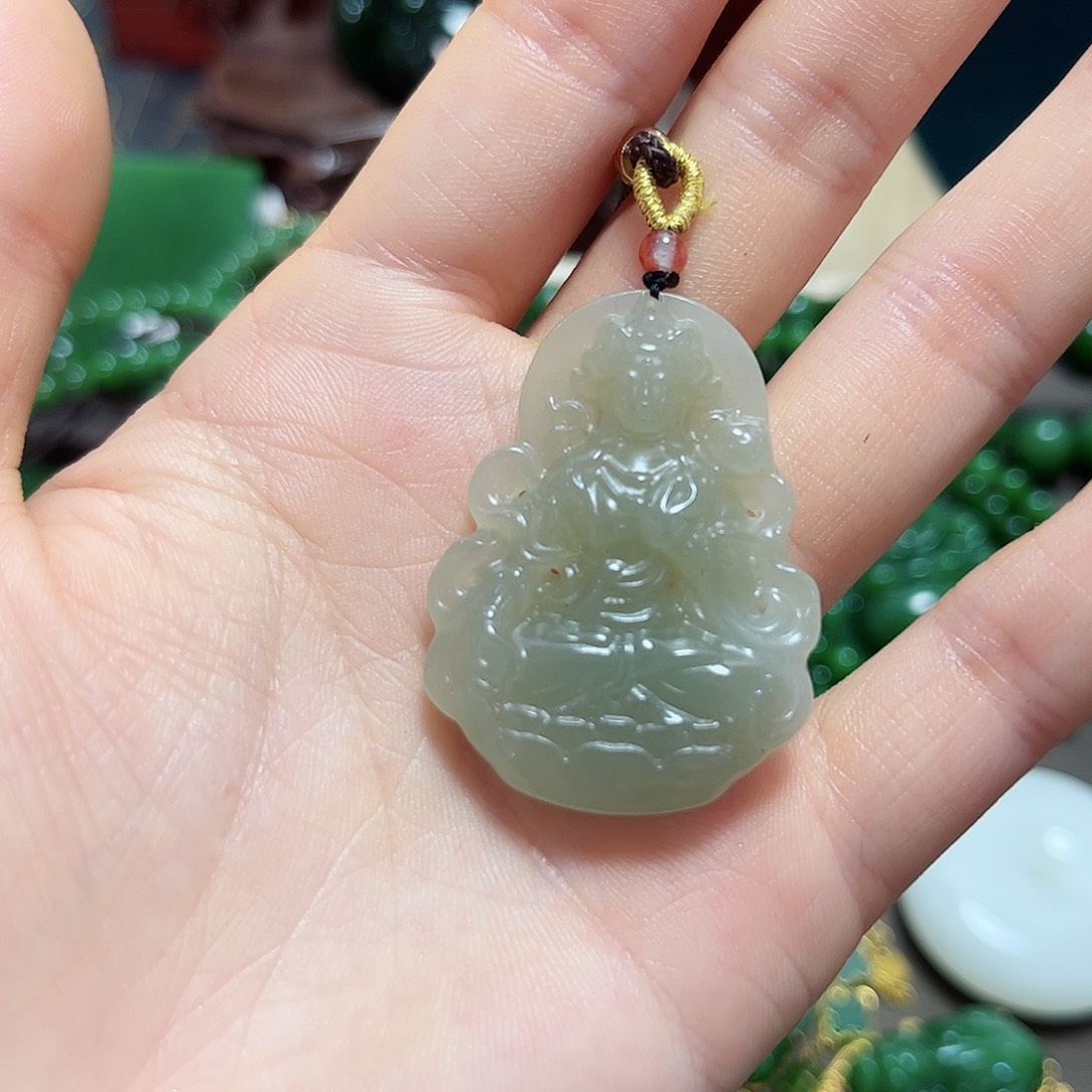 和田玉吊坠未镶嵌