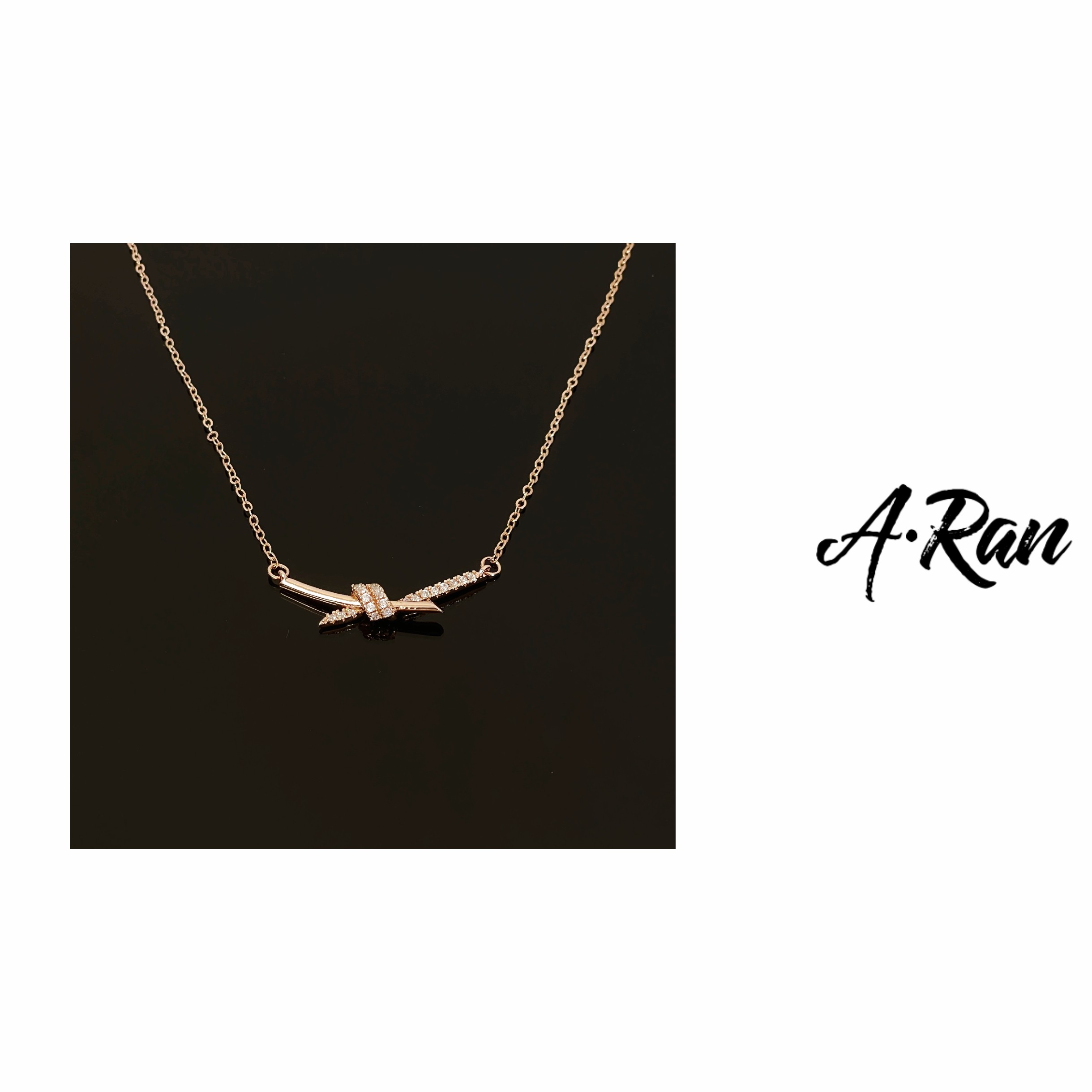 铜合金项链 时尚轻奢感项链A204