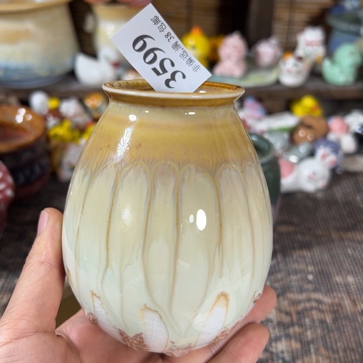 活动价满30包邮景德镇手工花盆