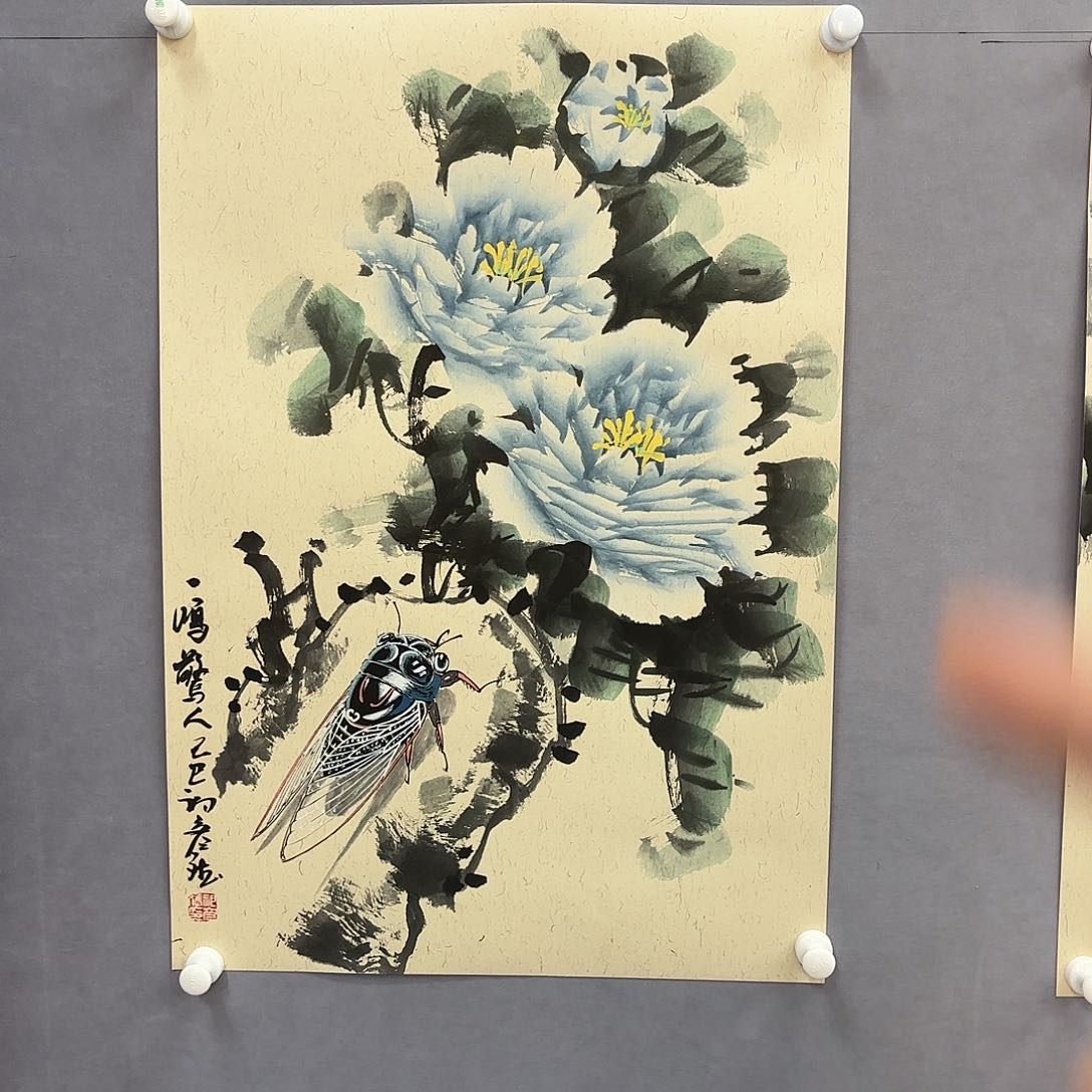 国画亲笔手绘原创