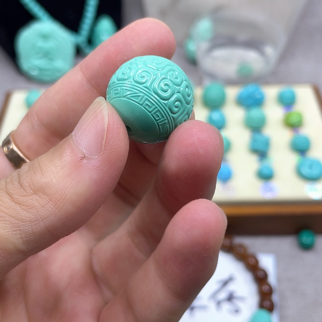 原生态湖北松配饰尺寸18