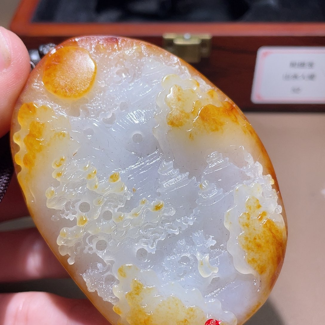 和田玉颈饰未镶嵌 Z6