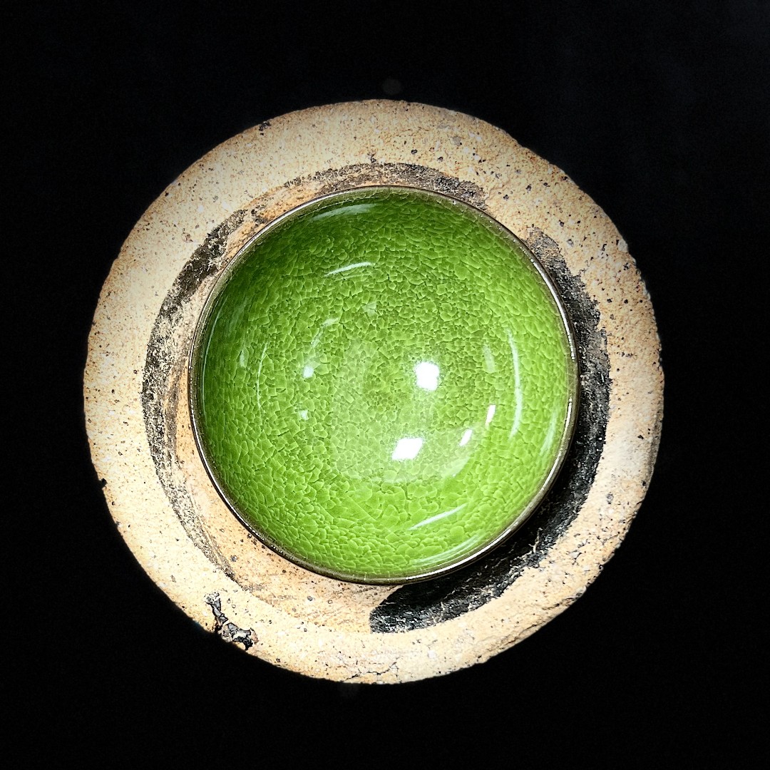 茶器茶杯 绿冰平口