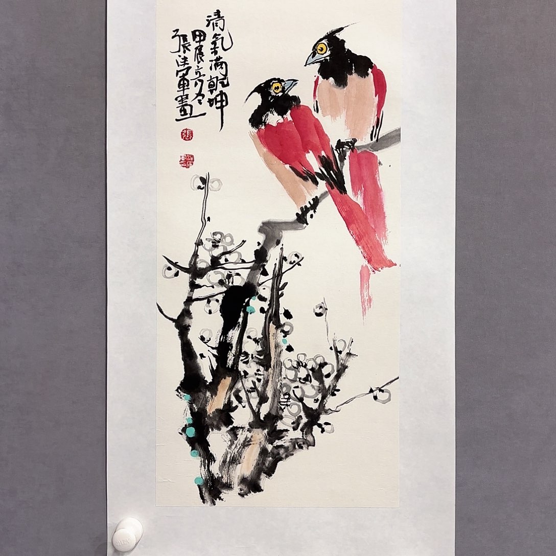 国画国画纯手绘作品请放心去藏