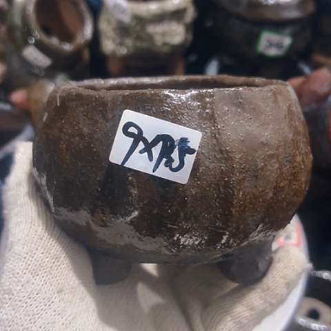 粗陶花盆手工花盆