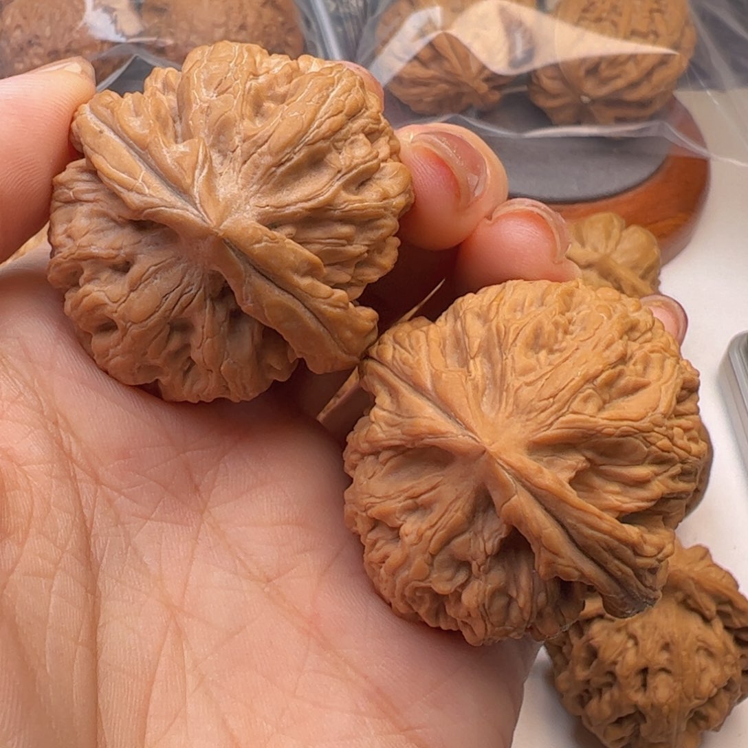 文玩核桃吊坠红锦鲤40
