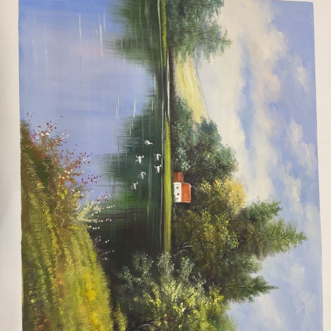 油画优惠活动开始了。好