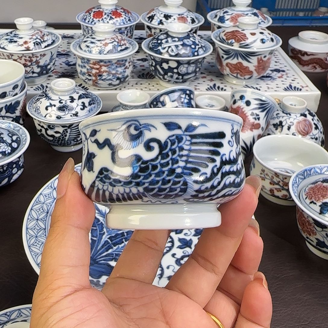 景德镇陶瓷手绘手工