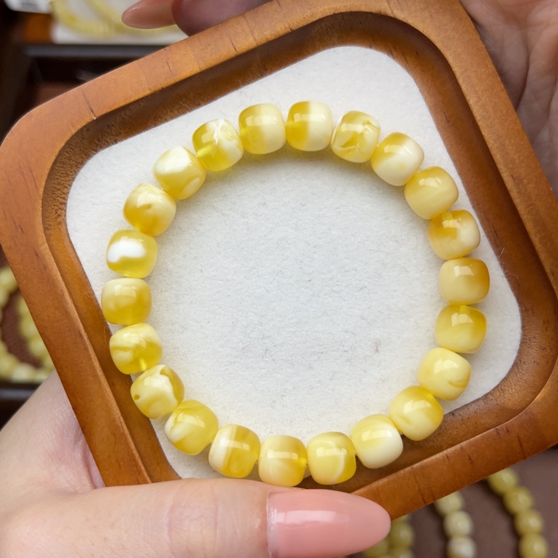 蜜蜡未镶嵌珠宝奇石9.5mm