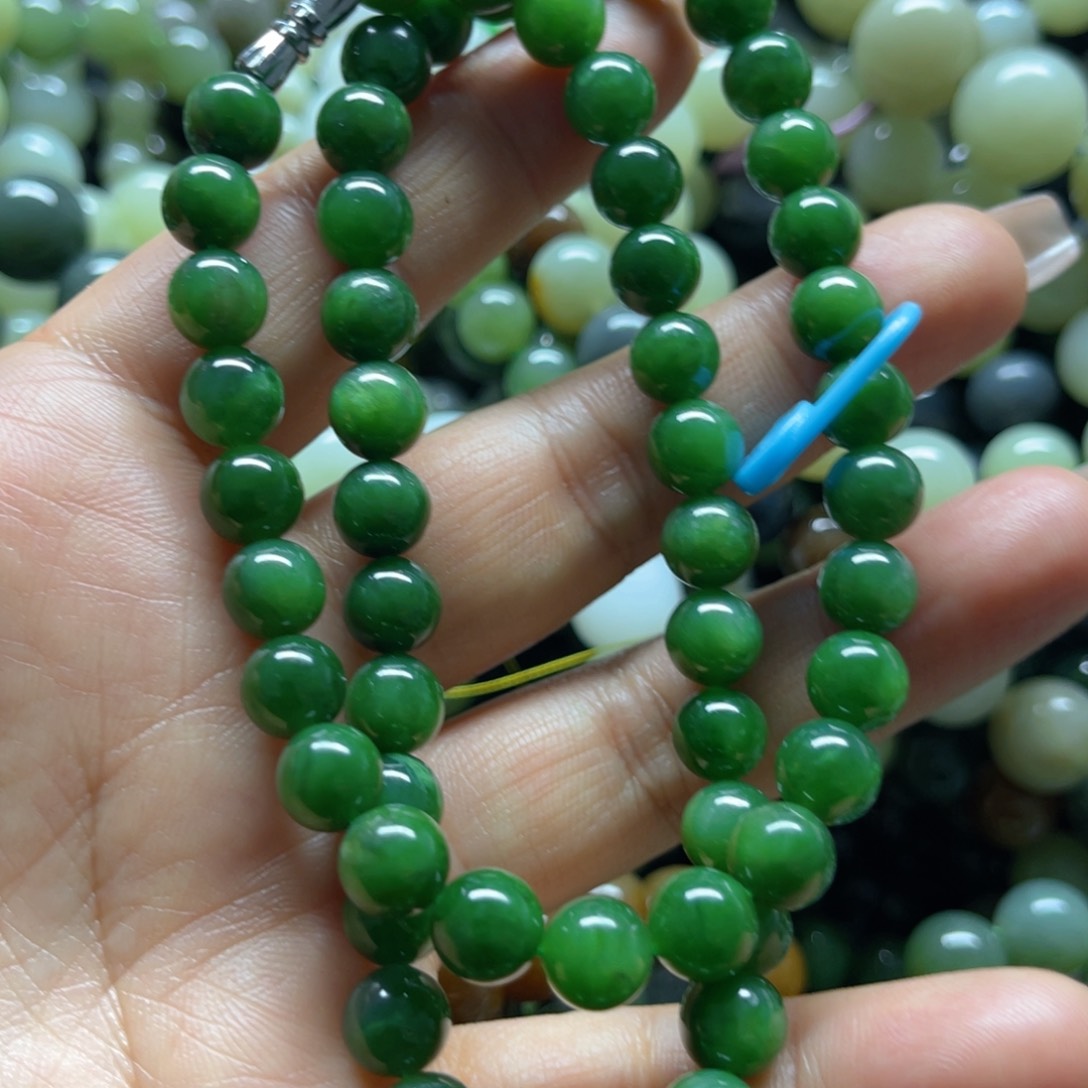 和田玉手链未镶嵌