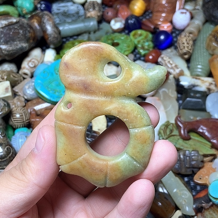 和田玉未镶嵌颈饰123