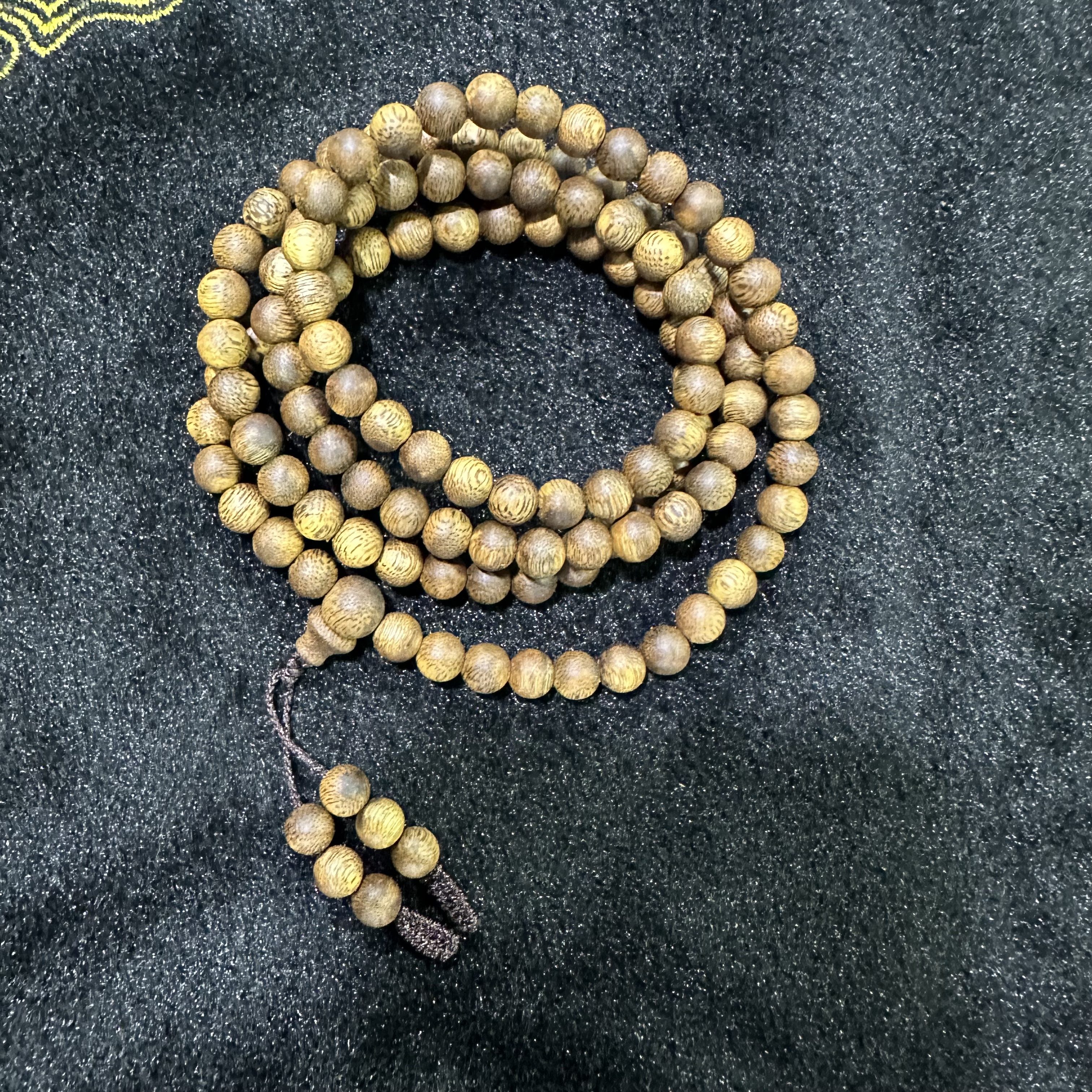 沉香【仙天下-专场活动】0.6圆珠棋楠手串118颗