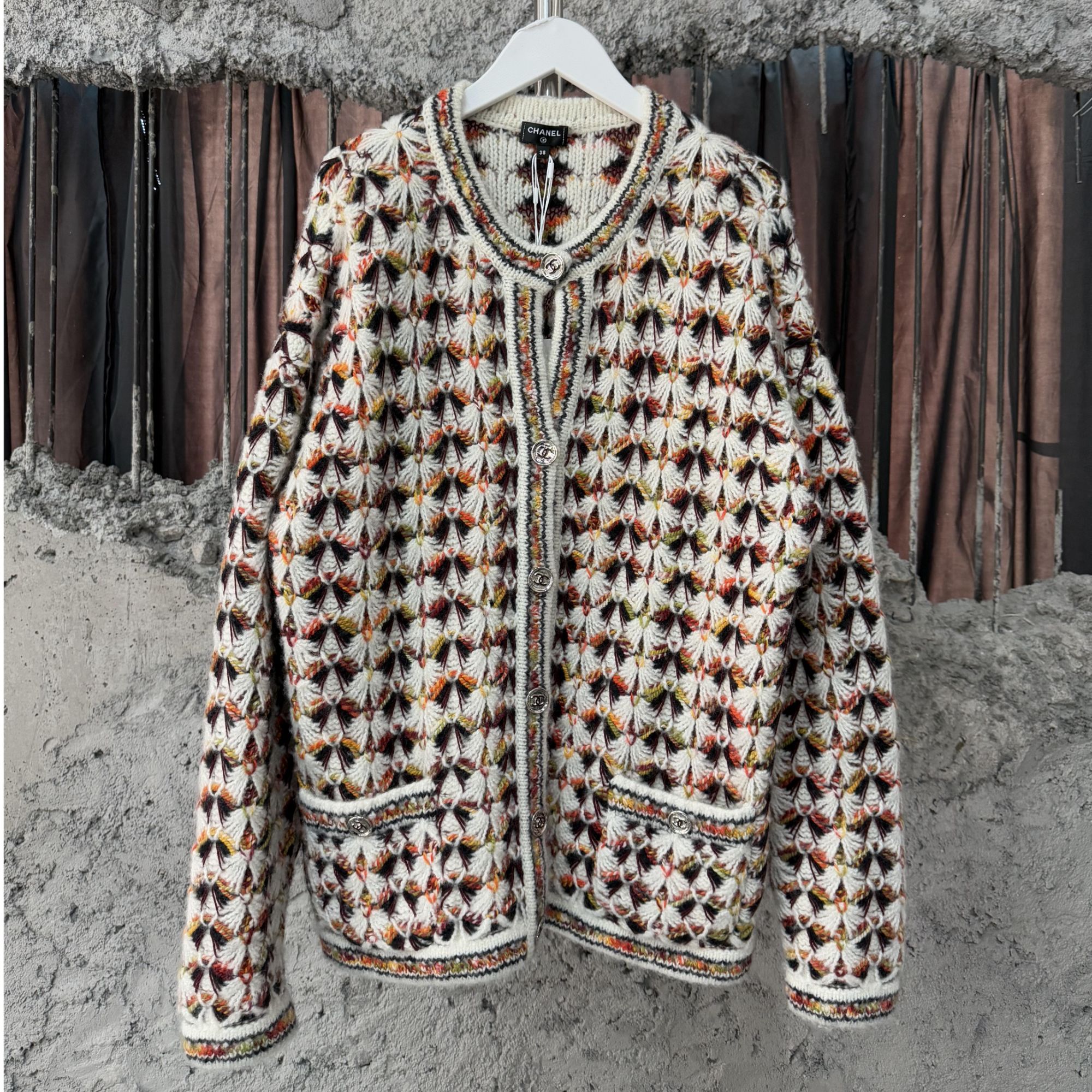 99新 Chanel/香奈儿 羊毛开衫外套/38码/99新 时尚休闲百搭气质