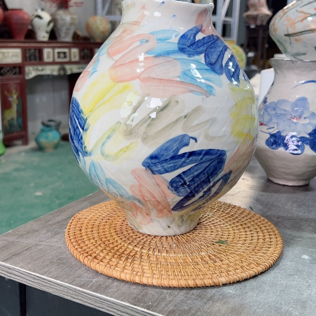 红陶A****h口8高25无孔