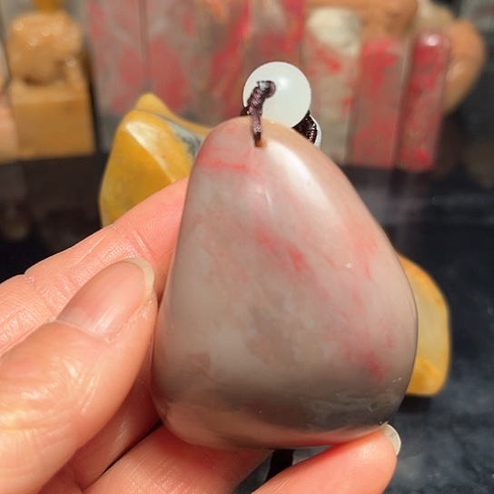 昌化石印石昌化鸡血石