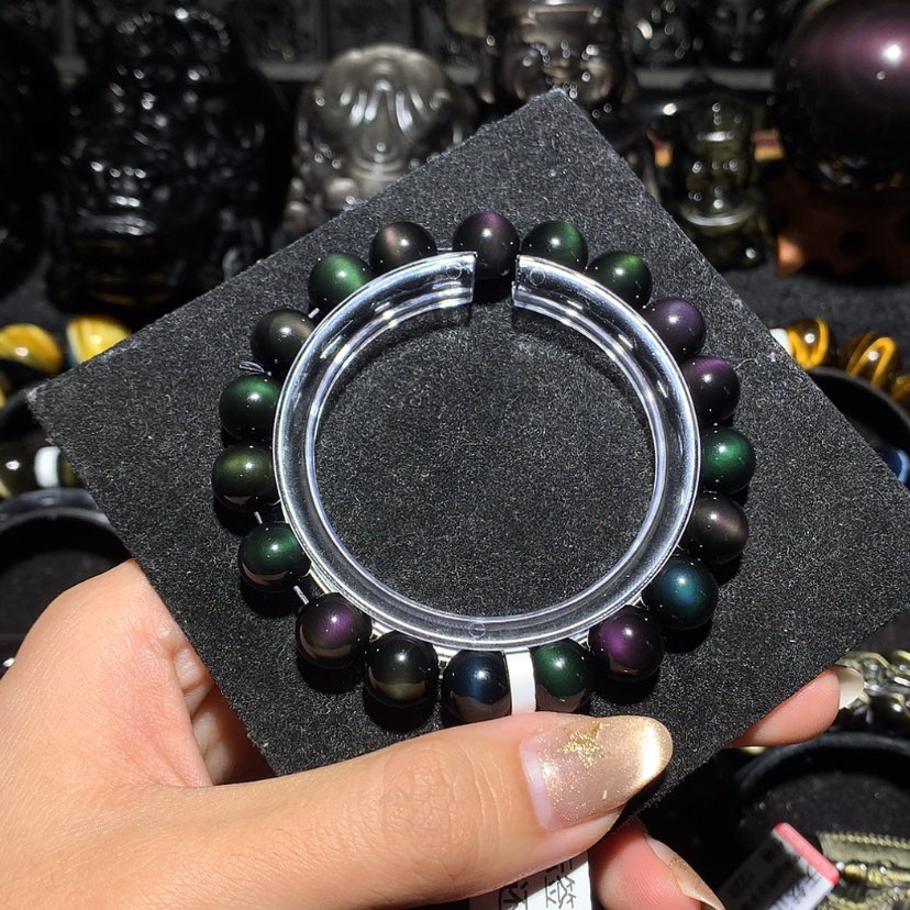 【闪购商品】未镶嵌黑曜岩珠宝奇石缈****