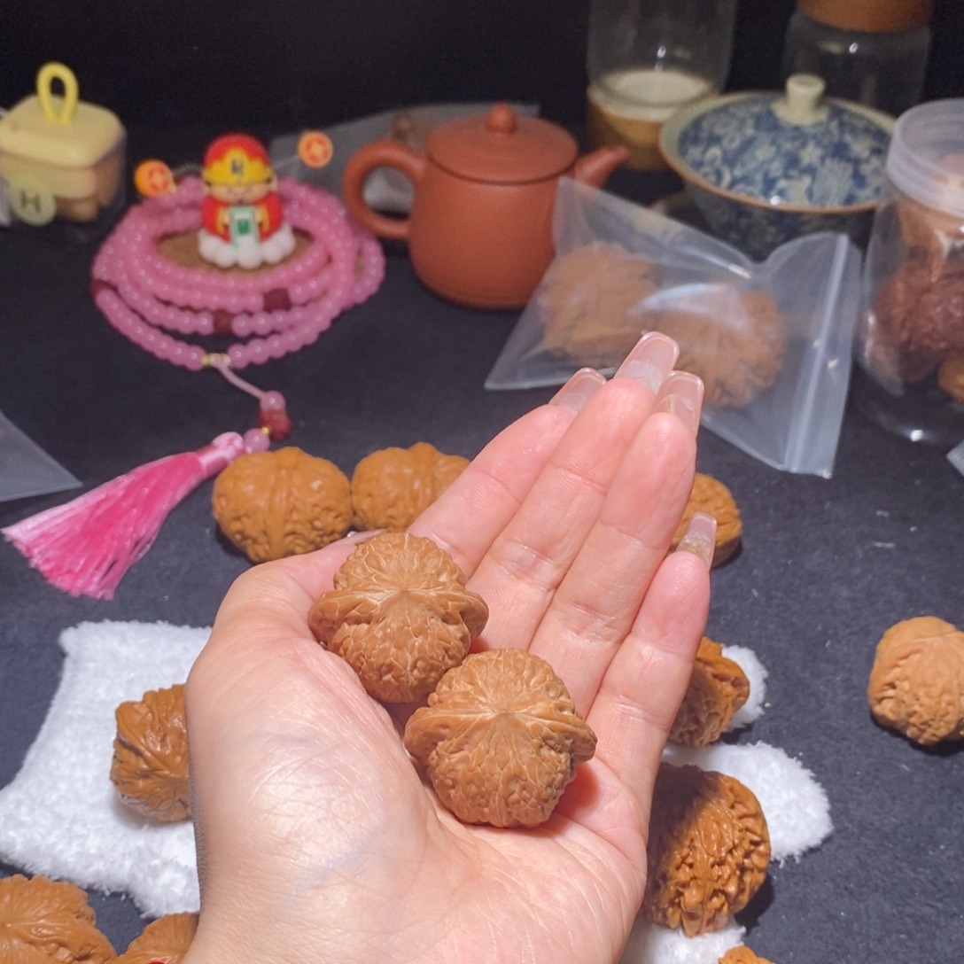 文玩核桃吊坠铁锤妹妹35