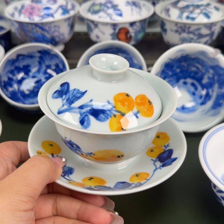 景德镇纯手工手绘茶器226