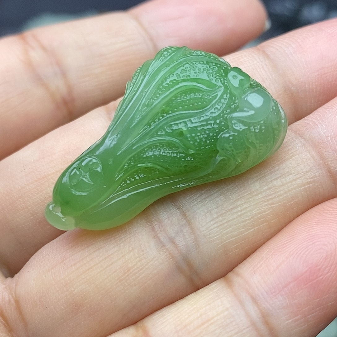 和田玉（碧玉）未镶嵌挂件