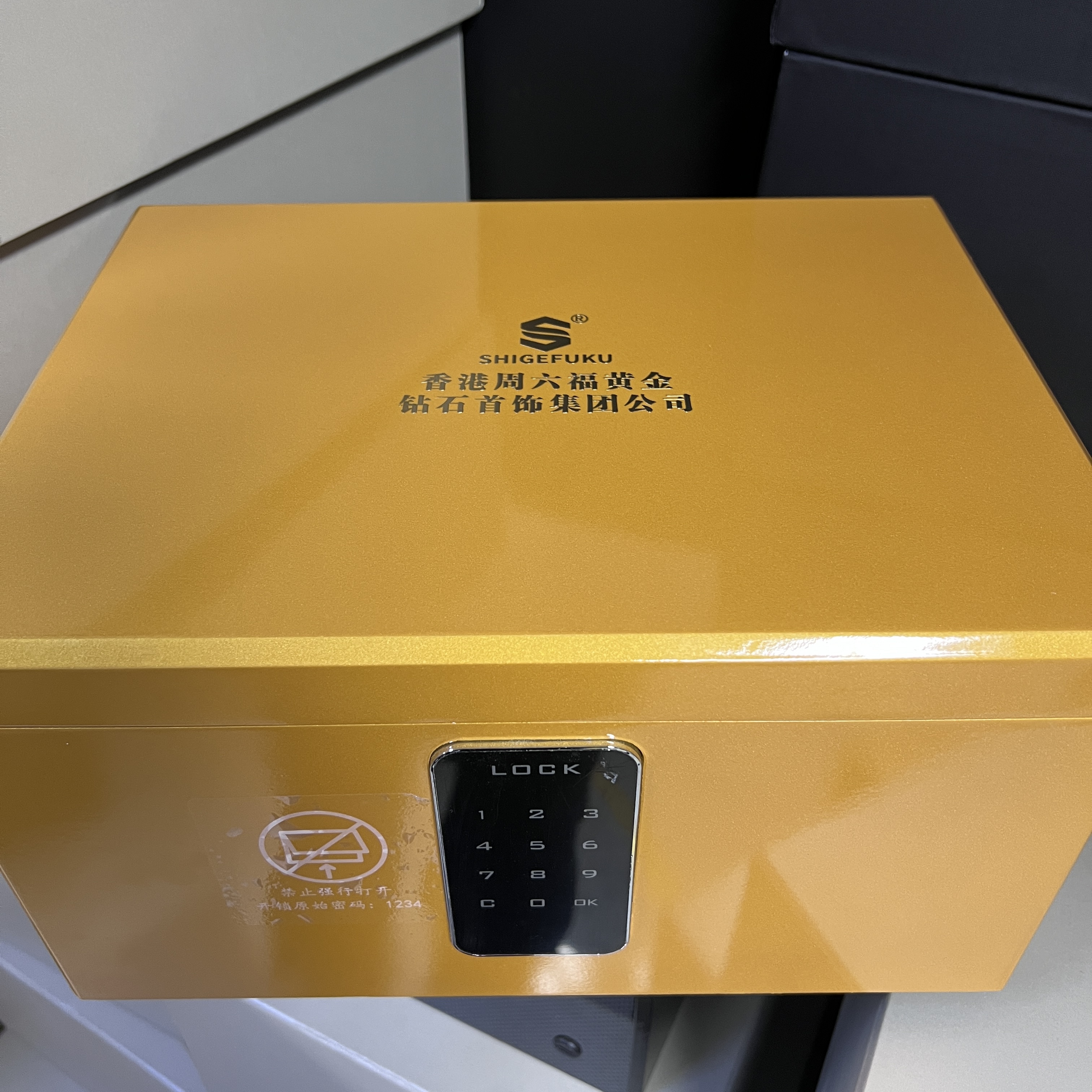 【香港SHIGEFUKU】经典陀飞轮/足 金999/全自动机械腕表8591G貔 GLC