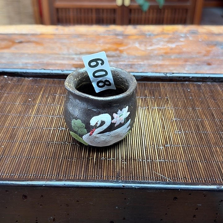 纯手工制作粗陶茶具