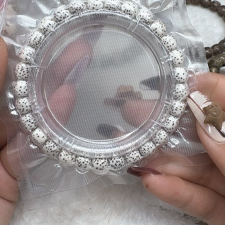 星月菩提手串315卓越半臂白星月菩提河豚87桶单圈