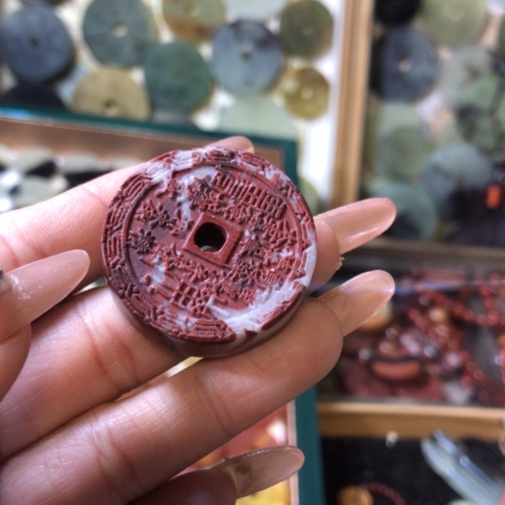 岫玉岫玉挂件未镶嵌