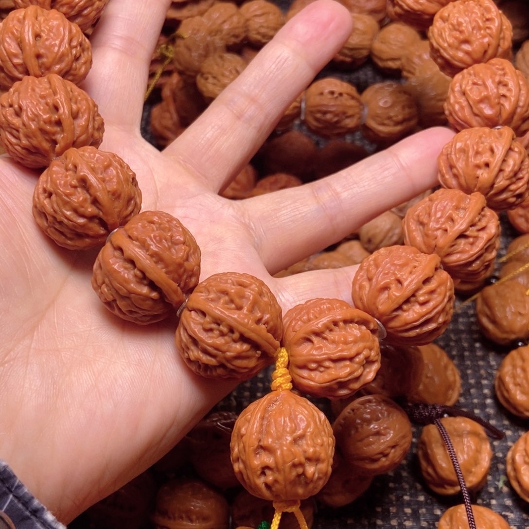 春***林吊坠桃核粗筋八棱手持