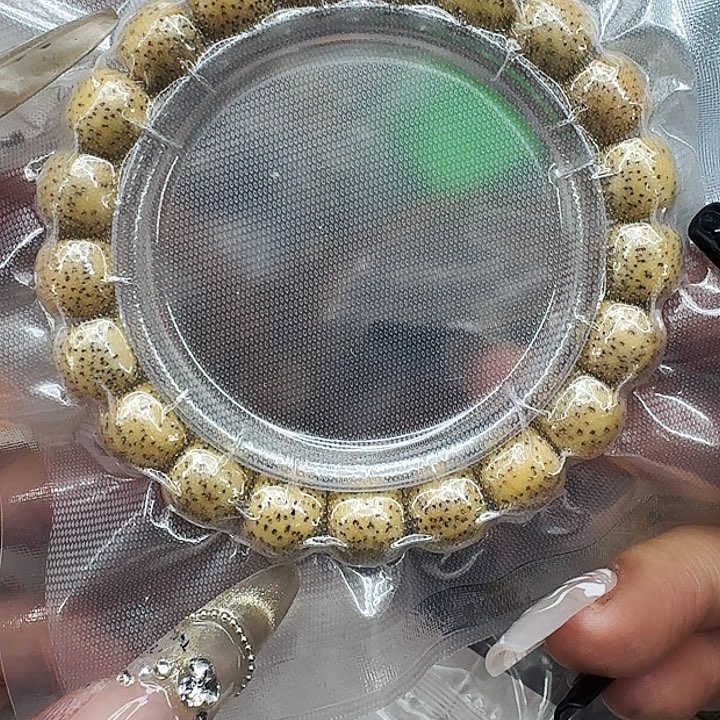 星月菩提手串614荣耀黄星月菩提11桶单圈