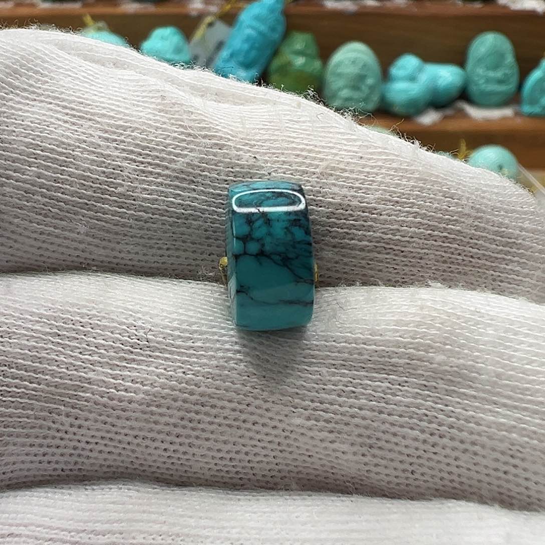 绿松石直切珠 未镶嵌