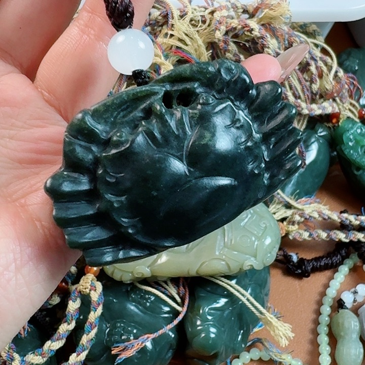 和田玉挂件未镶嵌