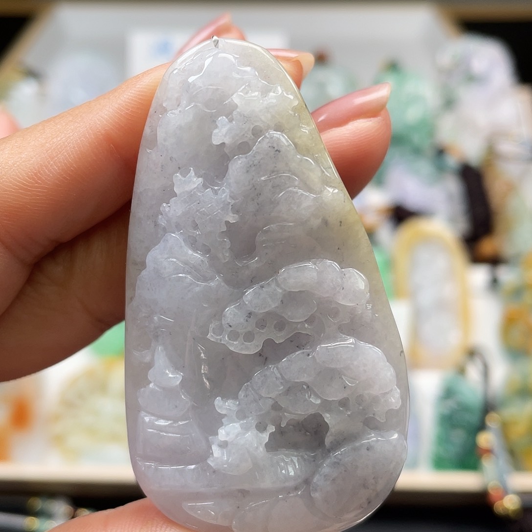 翡翠吊坠(不含链)未镶嵌
