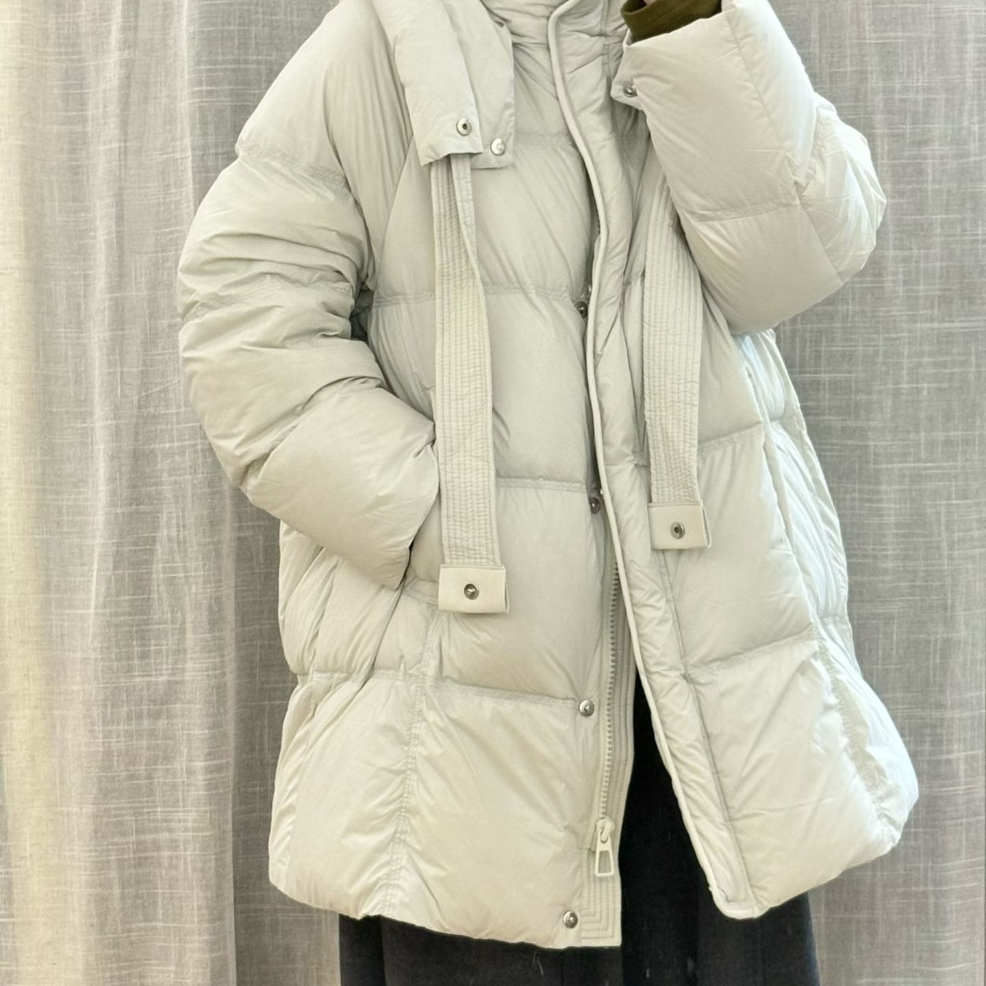 小款羽绒服减龄款