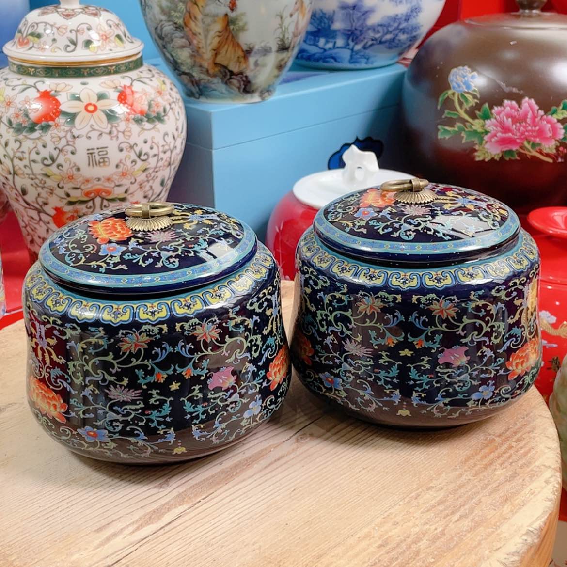 【闪购商品】罐陶瓷茶叶罐密封罐