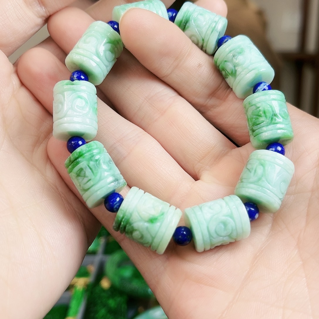 翡翠手链未镶嵌手链