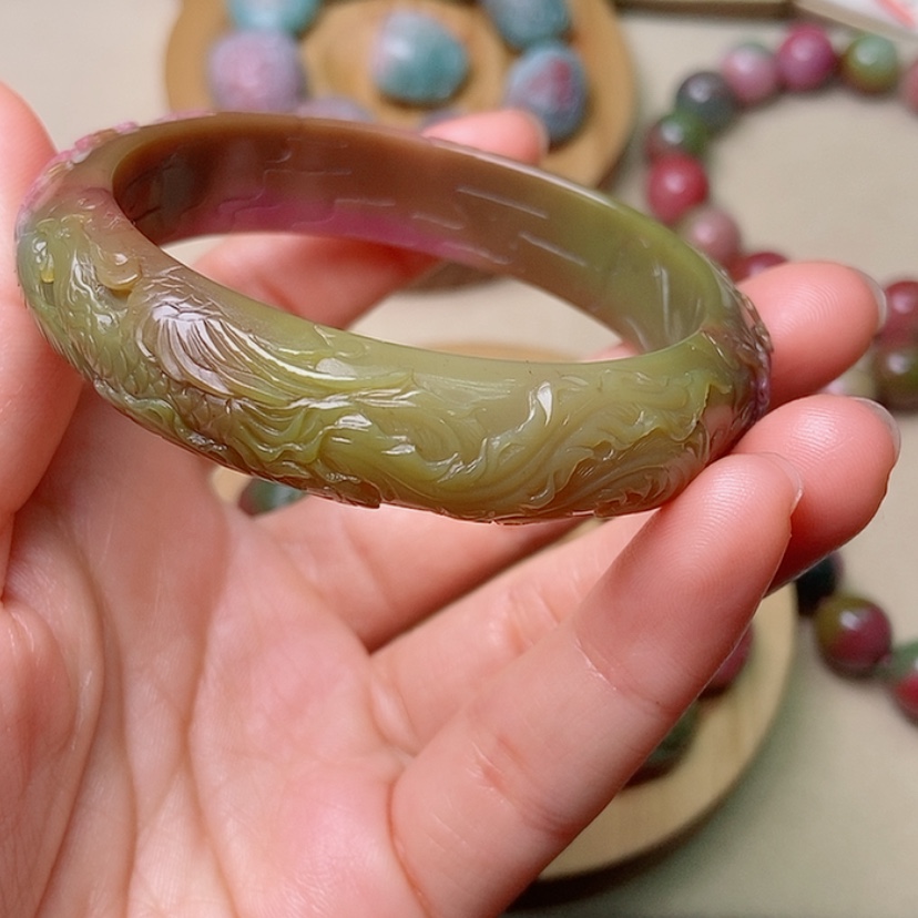 【闪购商品】未镶嵌玛瑙/玉髓珠宝半成品一**花盐源玛瑙定制