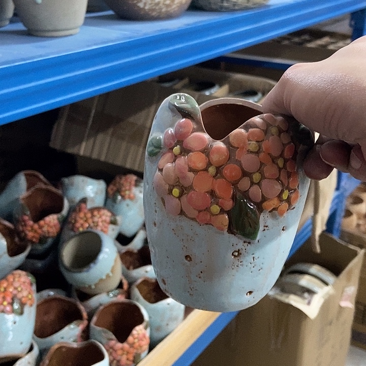 花盆单场满9.9发货9×13蓝