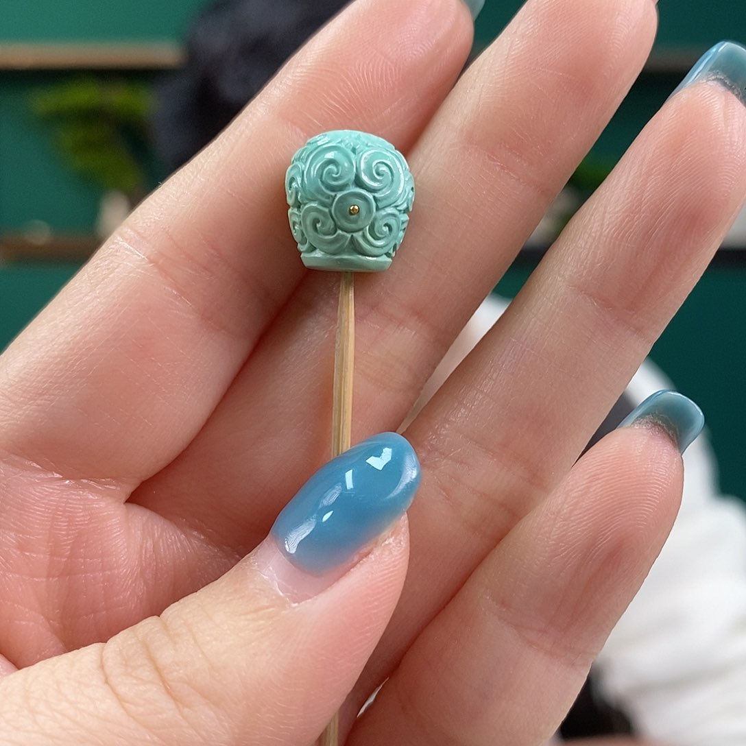 绿松石珠宝奇石未镶嵌