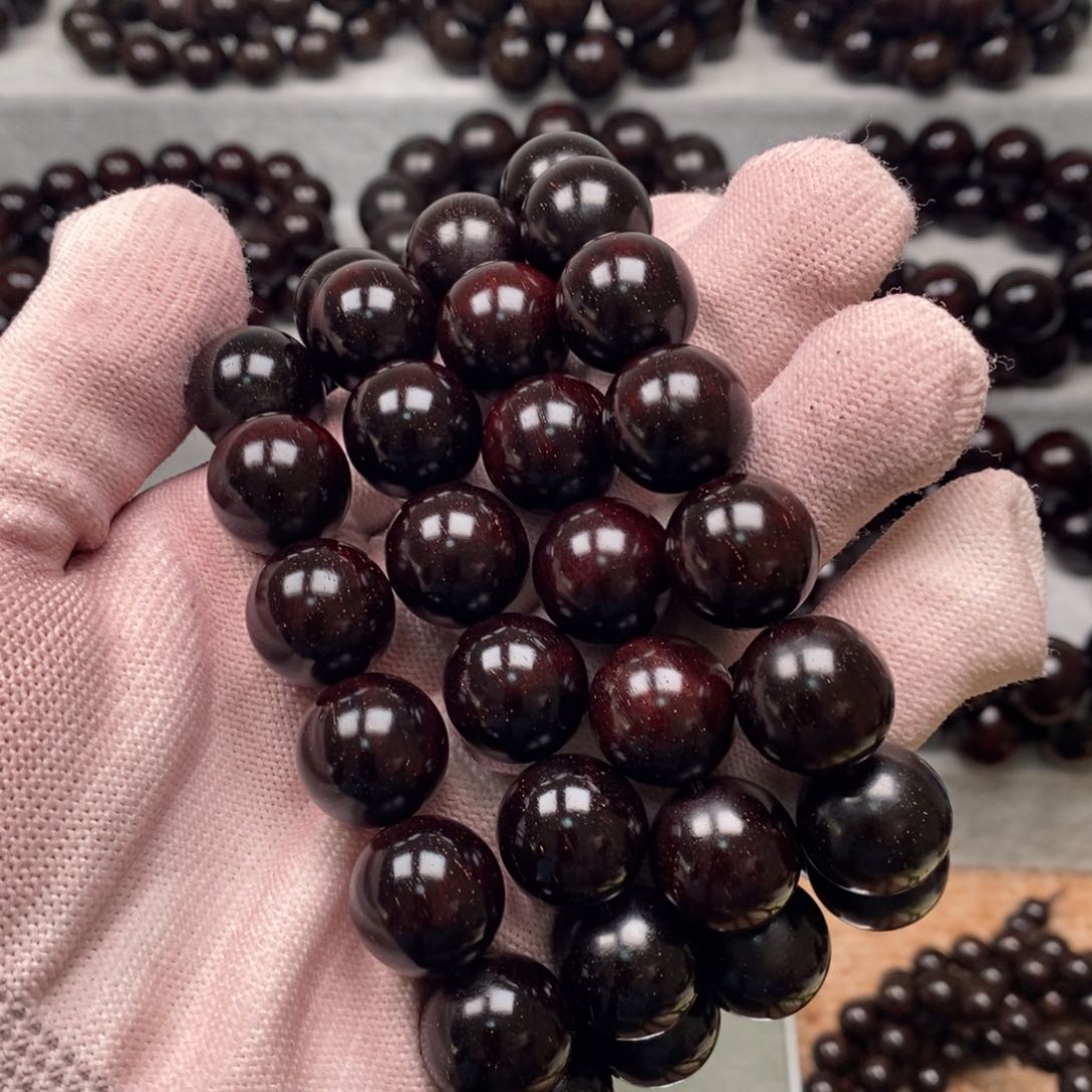 檀香紫檀（小叶紫檀）一*筋1.5带60颗