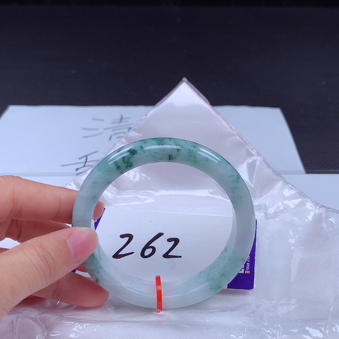 翡翠手镯未镶嵌手镯001244