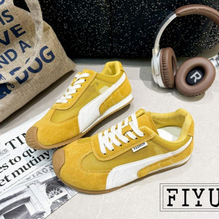 德训鞋2025新款爆款春夏百搭透气网面休闲运动板鞋108