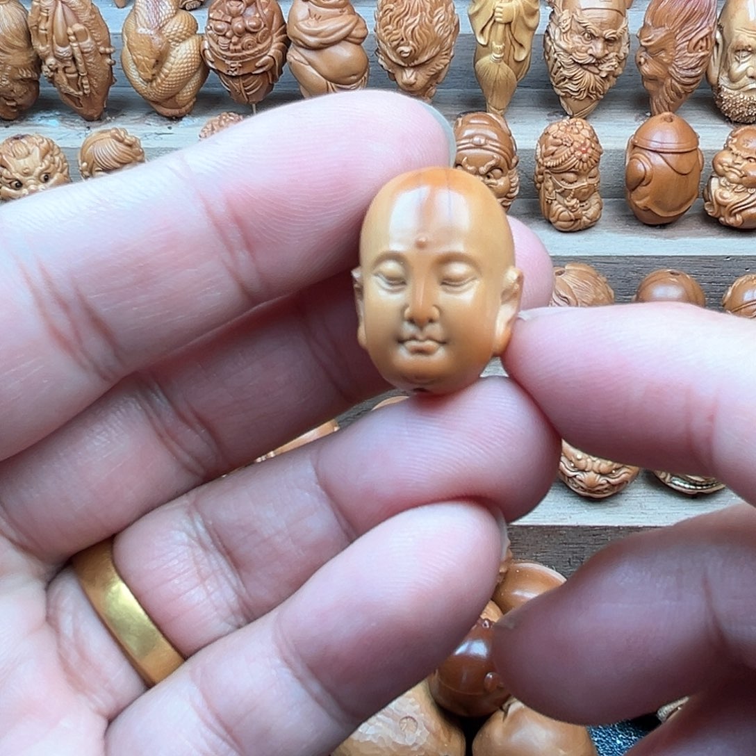 橄榄核吊坠18静思的