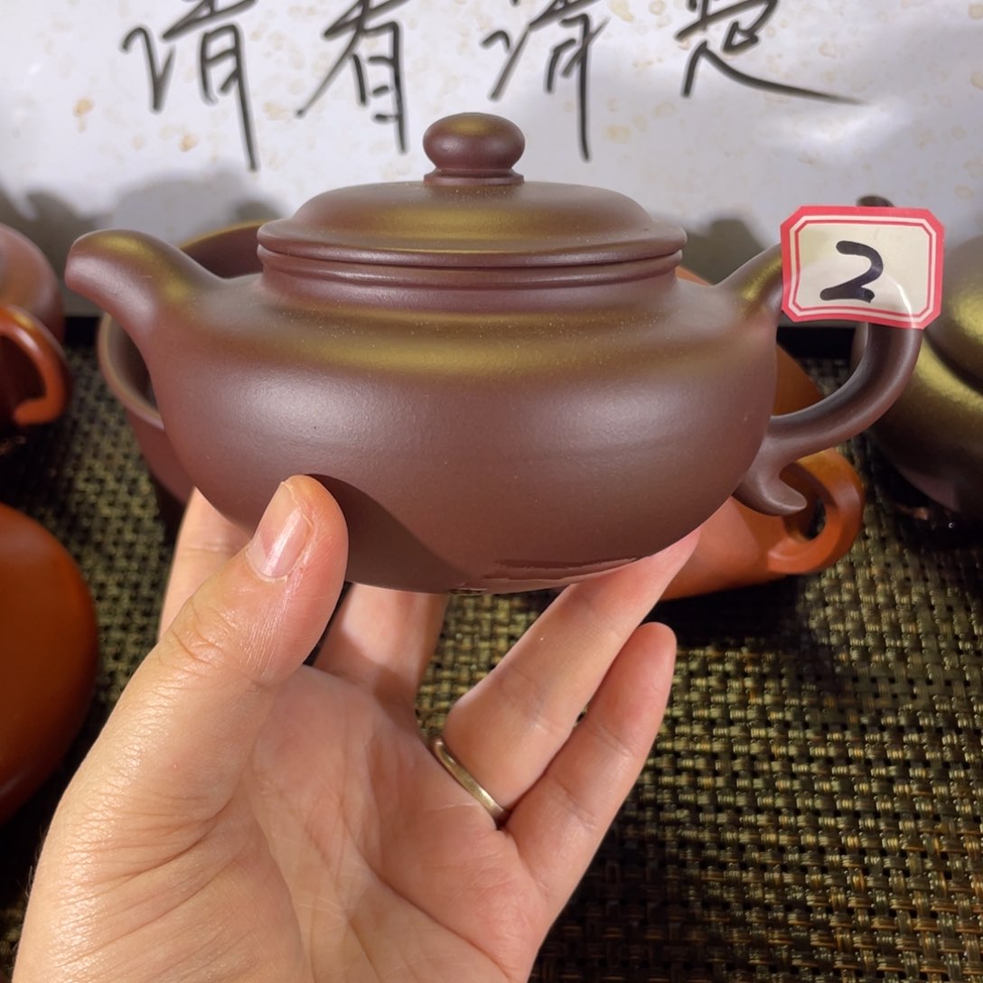 茶壶紫砂仿古微瑕