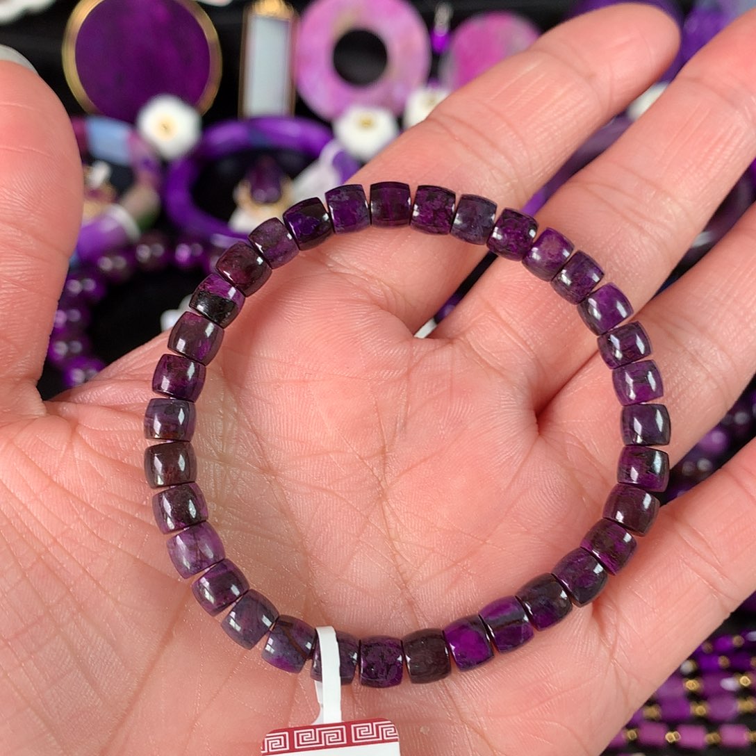 苏纪石（舒俱来）未镶嵌手串