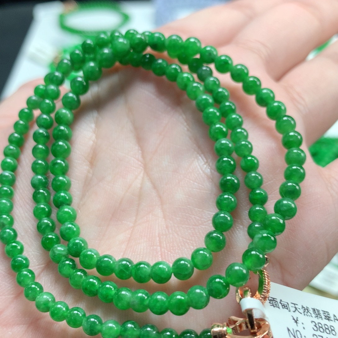 翡翠未镶嵌手链翡翠