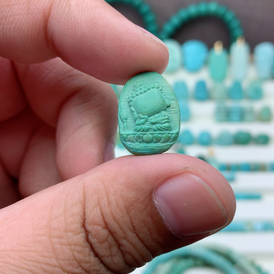 【闪购商品】绿松石珠宝奇石未镶嵌