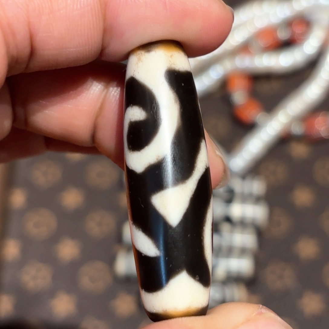 铜星月菩提吊坠项链