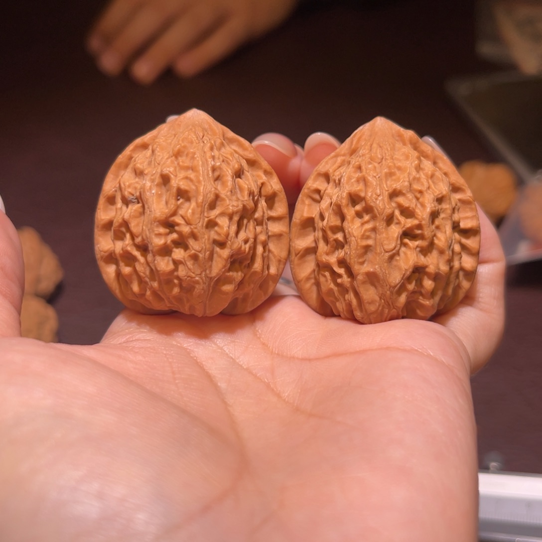 文玩核桃把件37a金牛