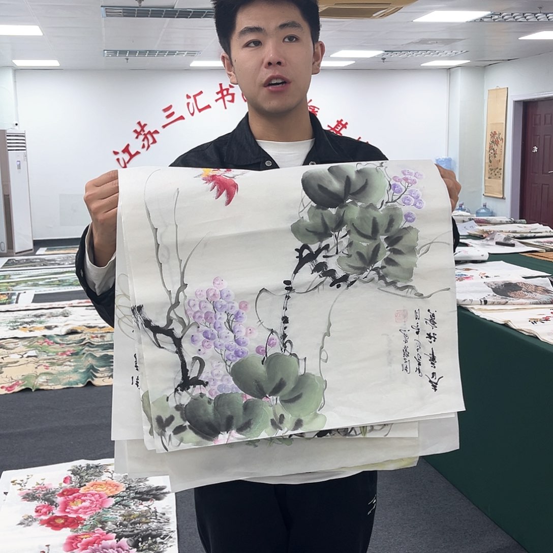 国画宣纸国画纯手绘